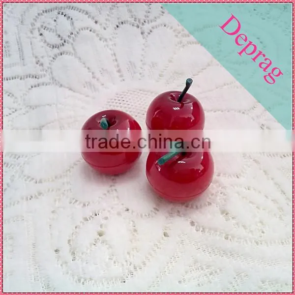 30ml round fruit shape plastic cosmetic cream jar