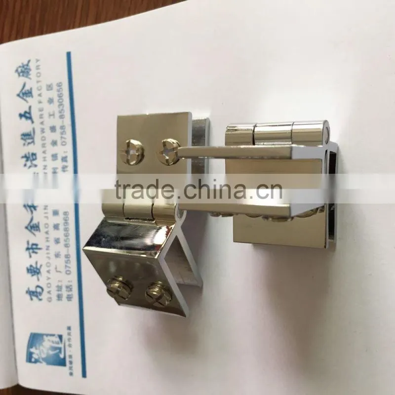 HJ-268 Specializing in the production display cabinet glass hinge/Made in china display cabinet glass hinge