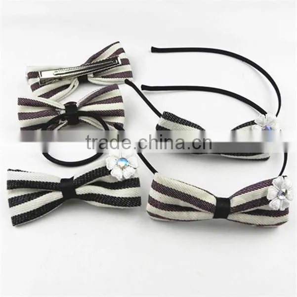 wholesale fashional headband with attached hair