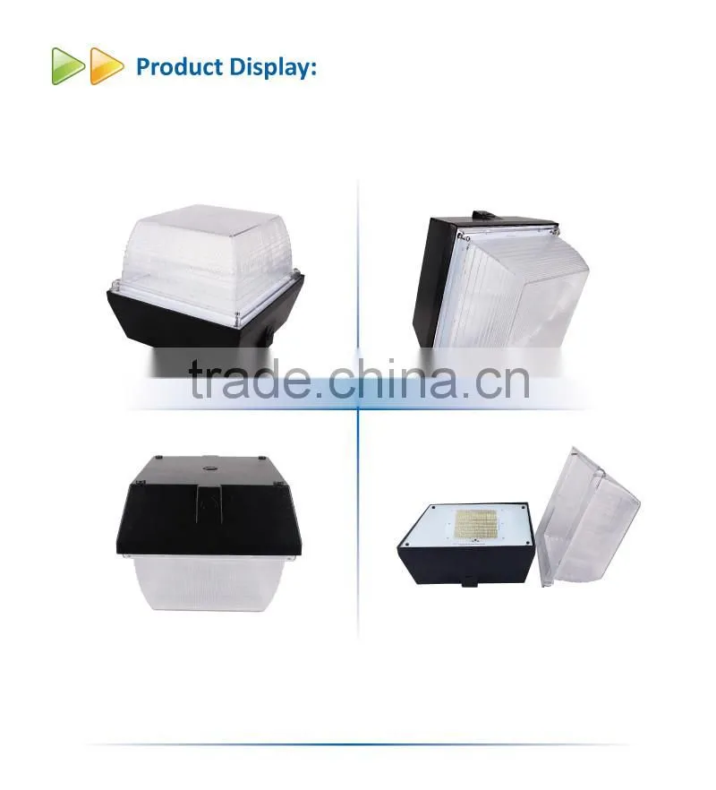 UL 40W LED Canopy Light with 5 Year Warranty for Parking Garage Lighting