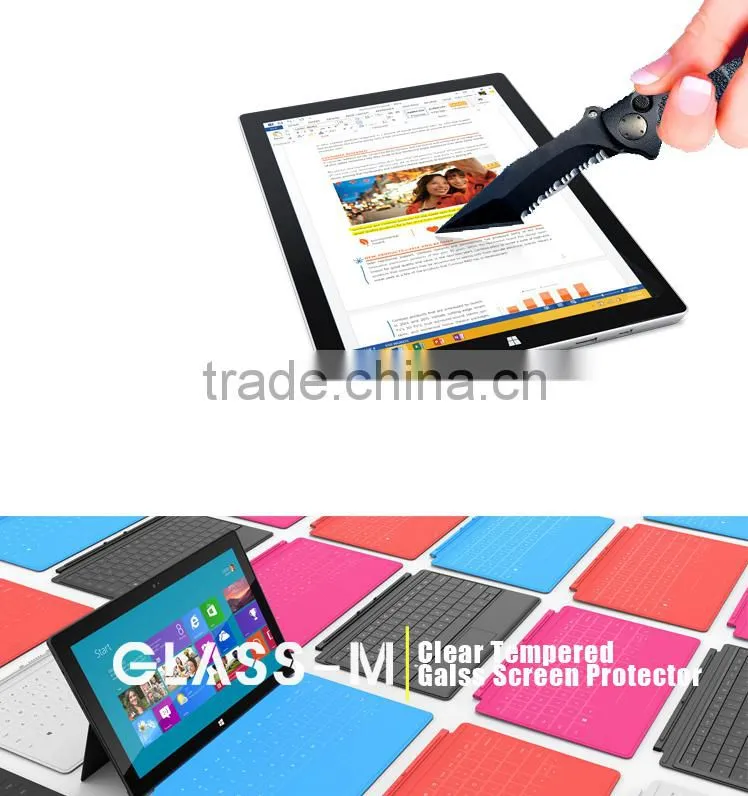 High Quality Tempered Glass Screen Guard for Surface Pro 4 12.3 inch