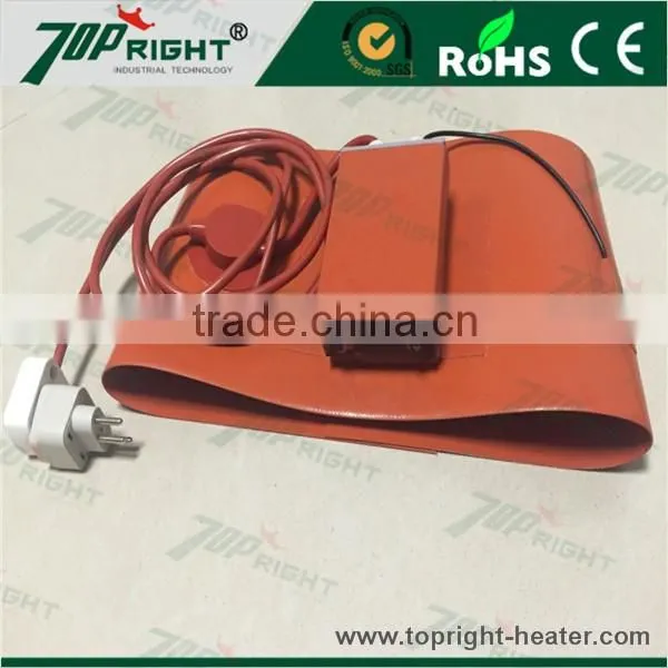 Fits Most 55 Gallon Drums Thermal Insulation Layer Small heater Insulated Silicone Drum heater for plastic