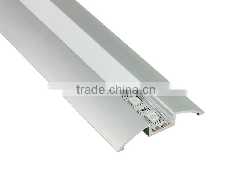 Factory direct selling low profile aluminium led profile for cabinet lighting