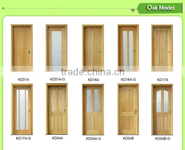 noiselessly Anti-theft wood door