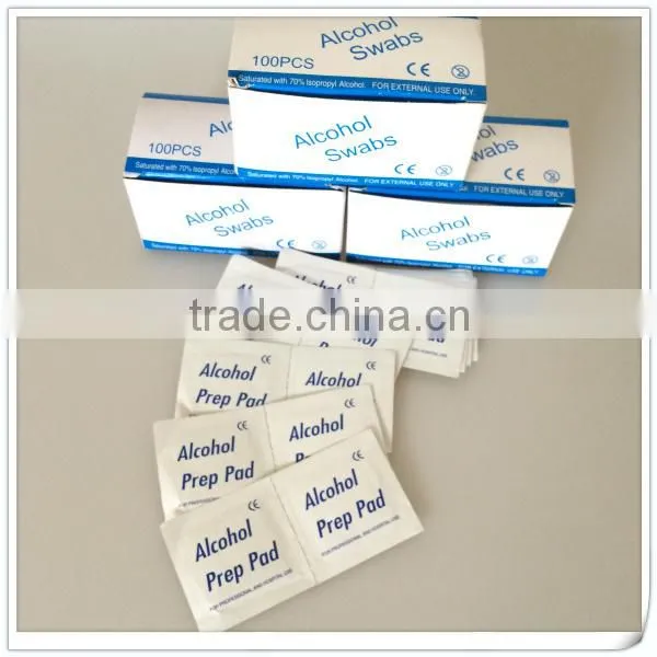 2ply medical sterile non woven alcohol prep pad