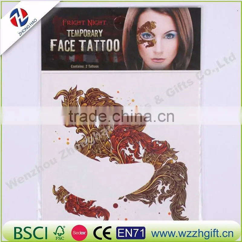 latest and water tranfer tattoo sticker