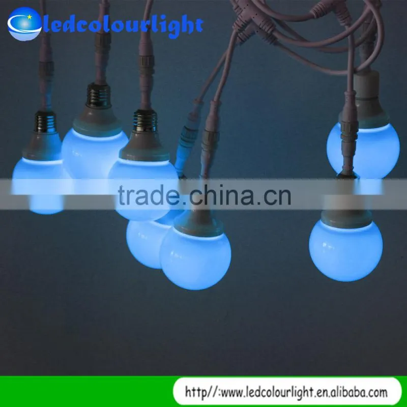 led lighting manufacturers rgb/rgbw dmx led bulb light for indoor or outdoor