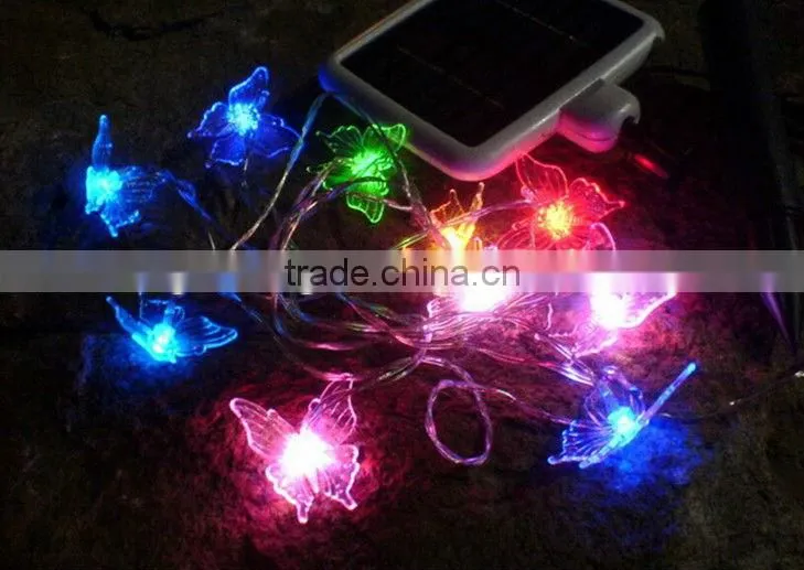 solar Butterfly light string