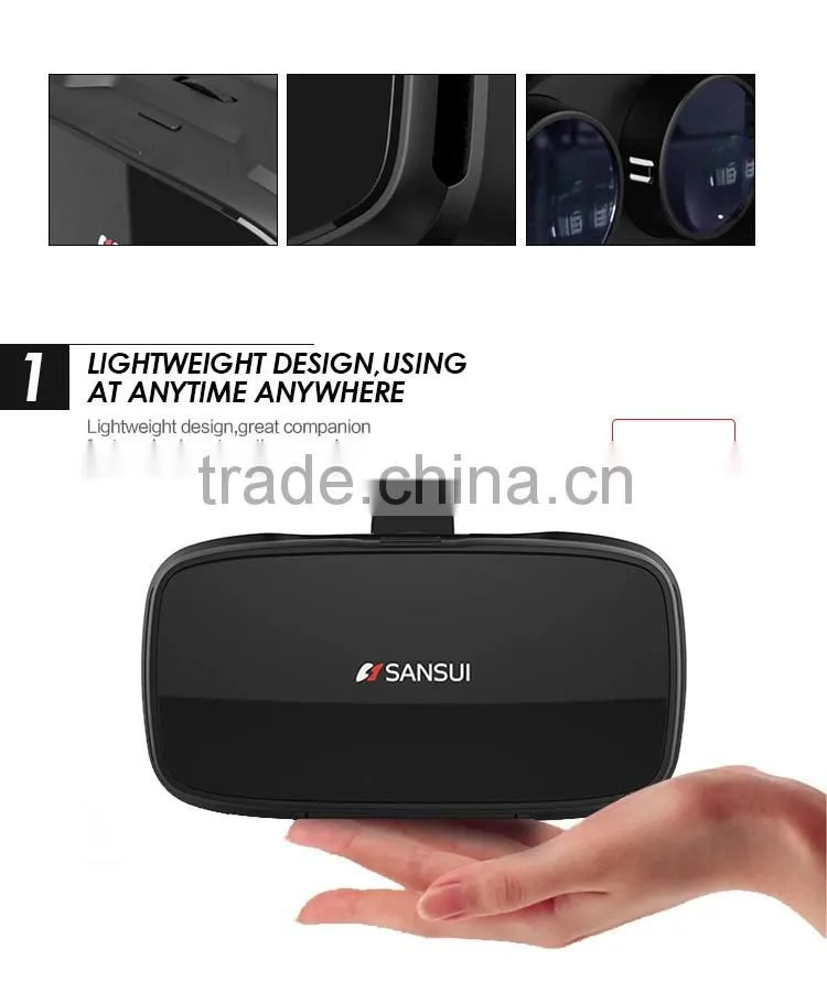 2016 OEM High Quality VR box shenzhen professional 3D VR Case cardboard box