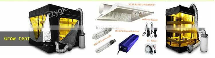Wholesale 210D/600D Mylar Outdoor/Indoor Greenhouse Vegetable Plant Hydroponic Growing Tent Kits