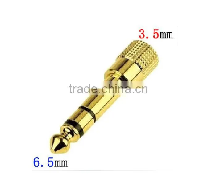 6.35mm Male to 3.5mm Female Adapter