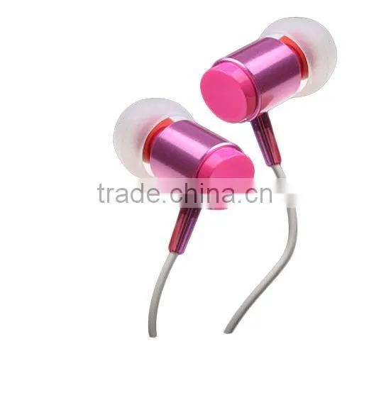 Hot sale metallic earphone with mic