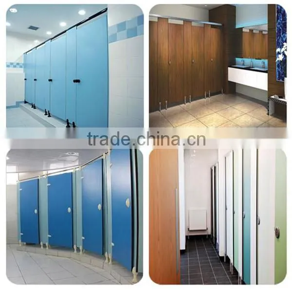 Decorative High-pressure Laminates HPL Toilet Partition Phenolic HPL Board Price