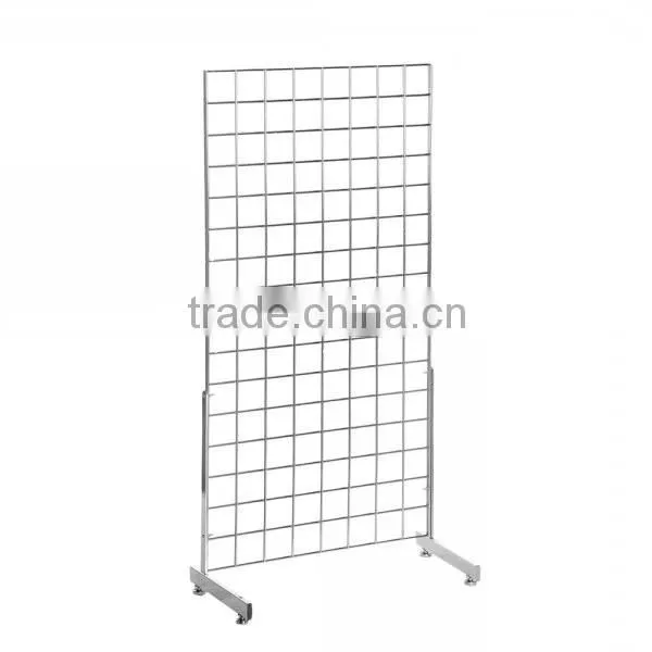 Countertop Grid Gridwall Display with T Leg