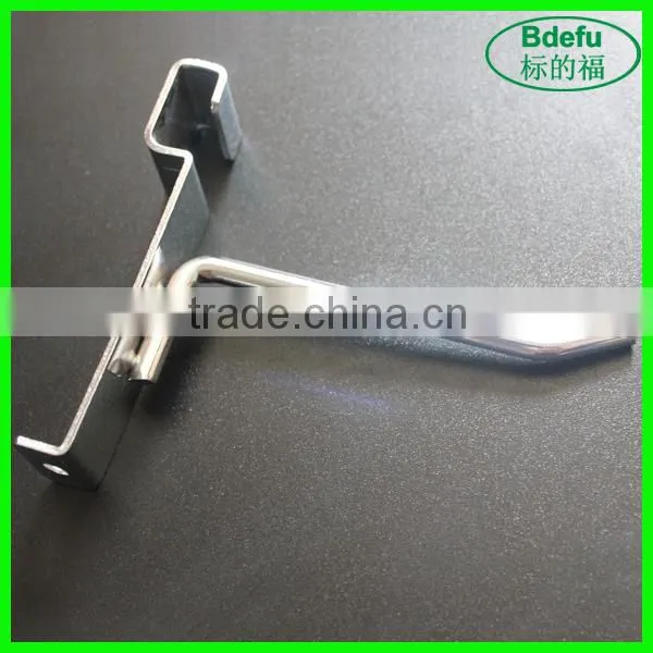 Gridwall white powder coating accessories mesh hook