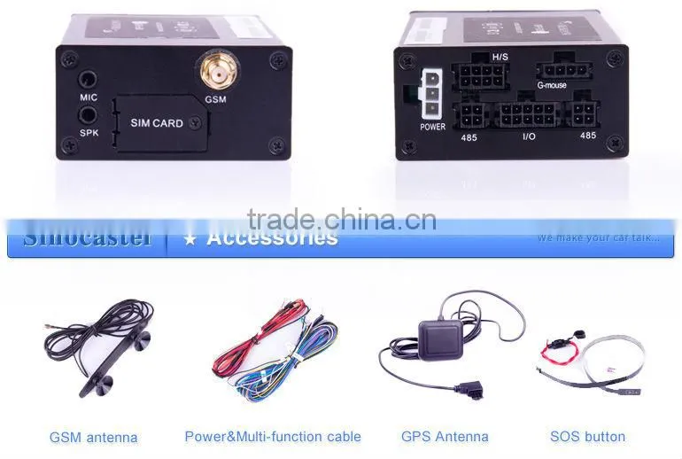 Camera surveilance car gps tracker
