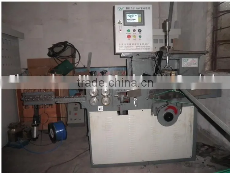 Clothes wire hanger making machine hanger hook making machine