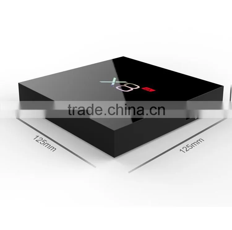 X8 4K Amlogic 8726 m8 quad core TV box with 5.0GHZ wifi frequency