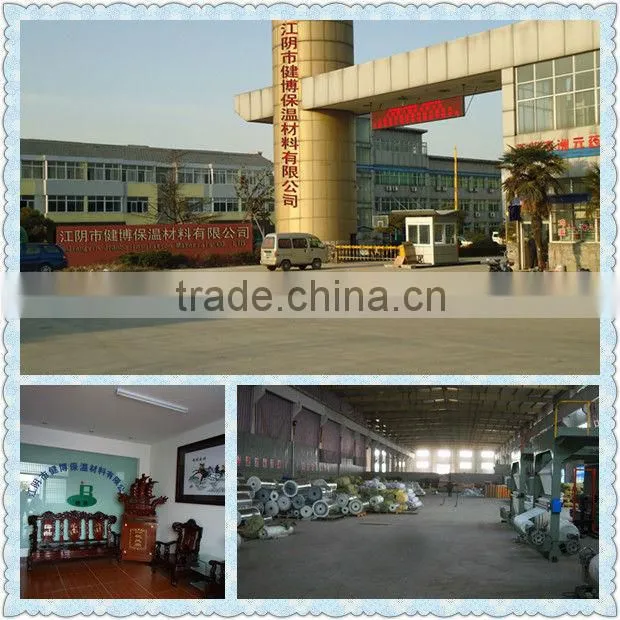 Aluminum foil fiberglass,insulation jacket material