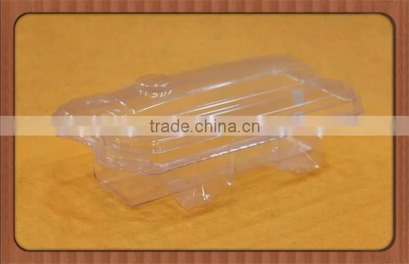 wholesale high quality luxury blister insert with flocking,PS flocking tray for personal care