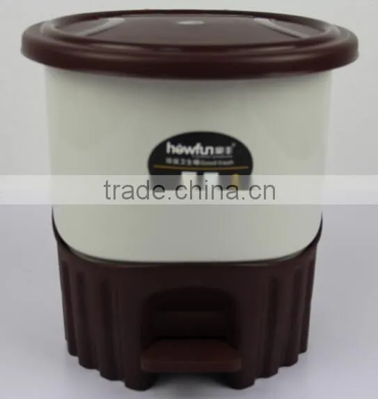 Hot sale waste bin decorative foot pedal trash can