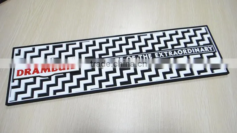 Fashion Non Slip Soft Pvc Bar Mat