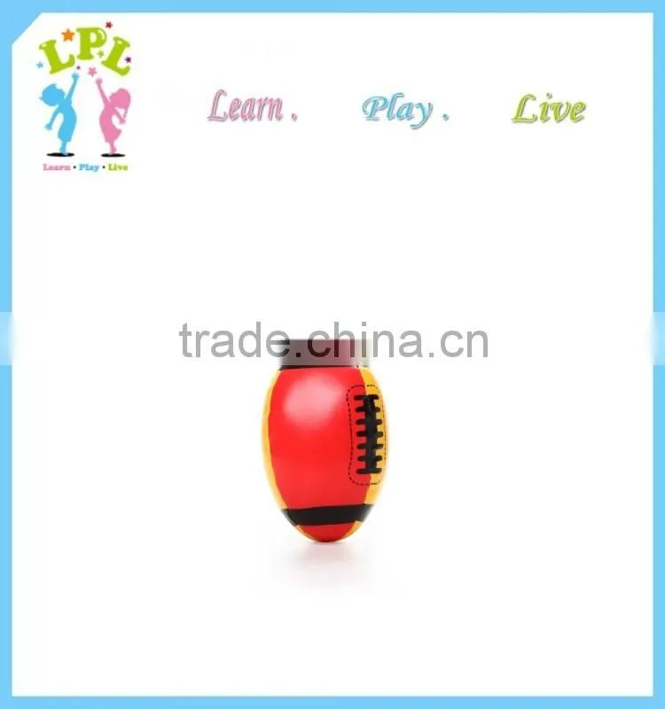 Factory directly hot offer PU material BaseBall outdoor sports toys rugby ball