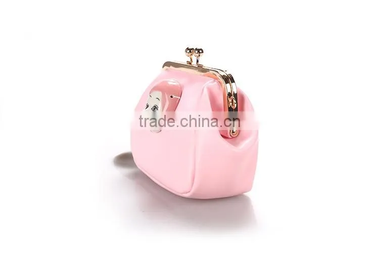 Alibaba China 10 years experience Solid skull coin purse party handbag