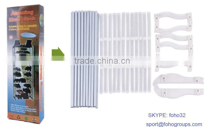 DIY kids metal shoes shelves/ decorative storage shelves/ adjustable steel shelving