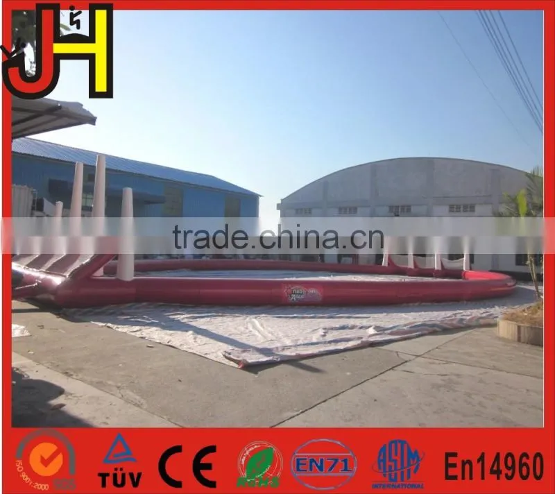 Best price inflatable rugby pitch, inflatable American football field, Mega Rugby/ Football Pitch