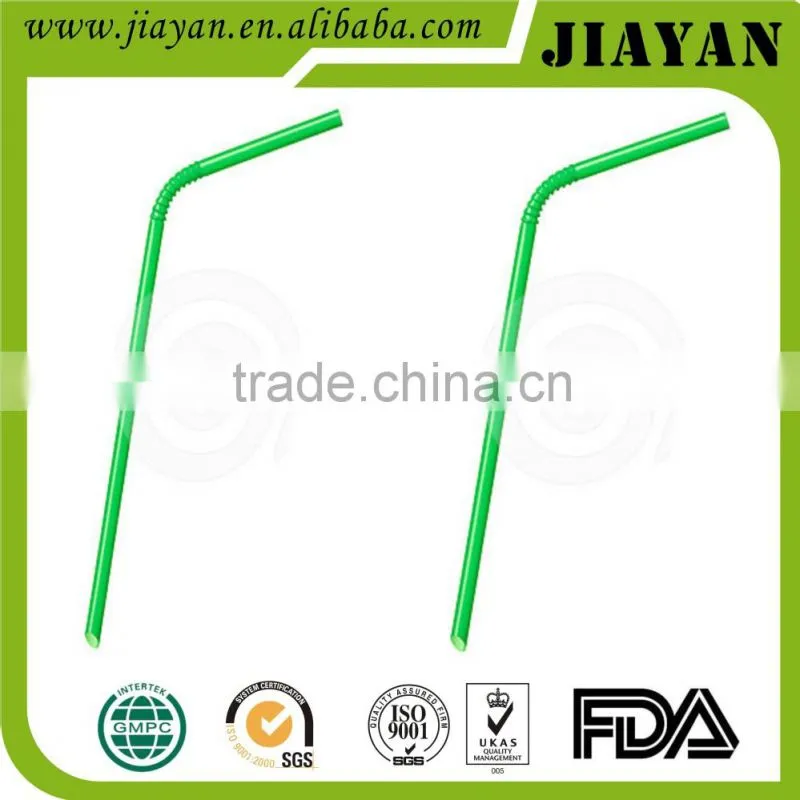 colorful flexible drinking starws from jiayan factory