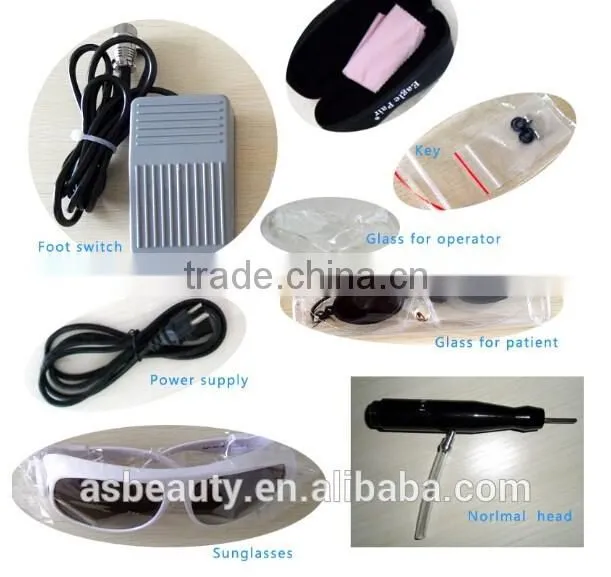 Portable 10600nm CO2 fractional laser equipment for scar removal/handheld co2 laser