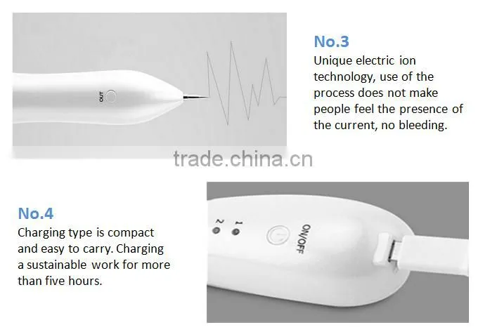 White Laser Removal Scars Laser plasma spots removal pen Removal Scars Beauty newest technology plasma spot removal pen