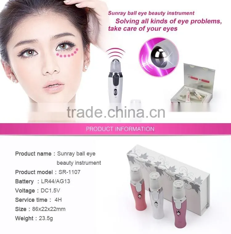 Customized electric wrinkle remover machine ion eye wrinkle remover
