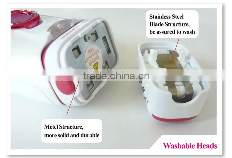 Red Hair Epilators Rechargeable! Remove Leg Hair Hand Hair Face Hair