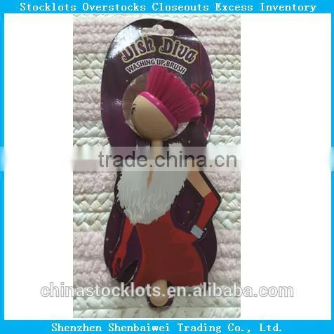 Factory surplus overstock clearance lot washing up cleaning brush new design buy stock from China