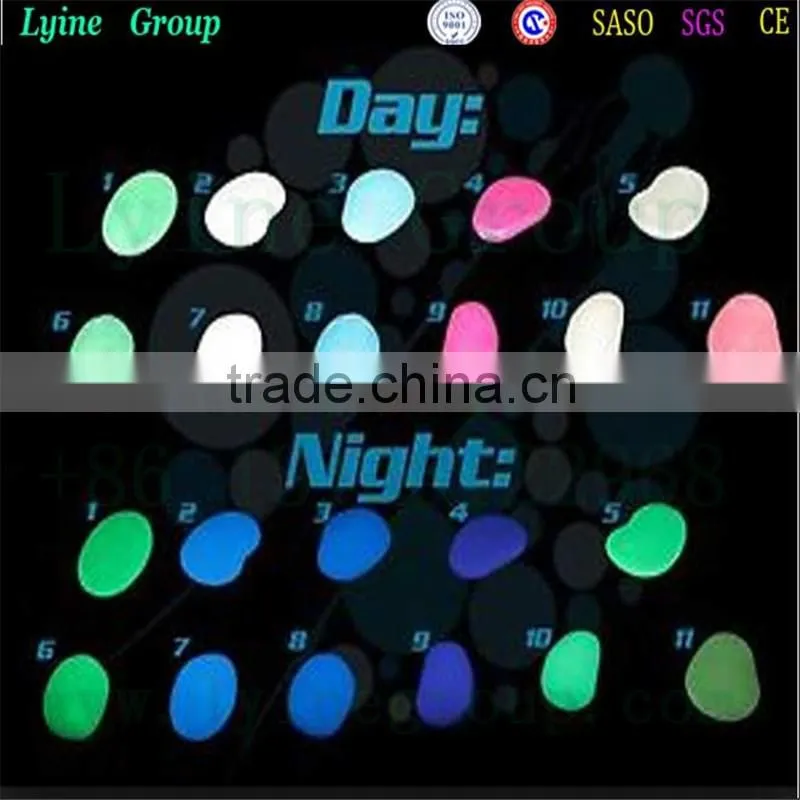 glow gravel for paving stone