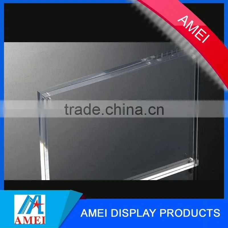 2017 new style acrylic photofunia /photo frame block wholesale with 4*8inch cheapest price