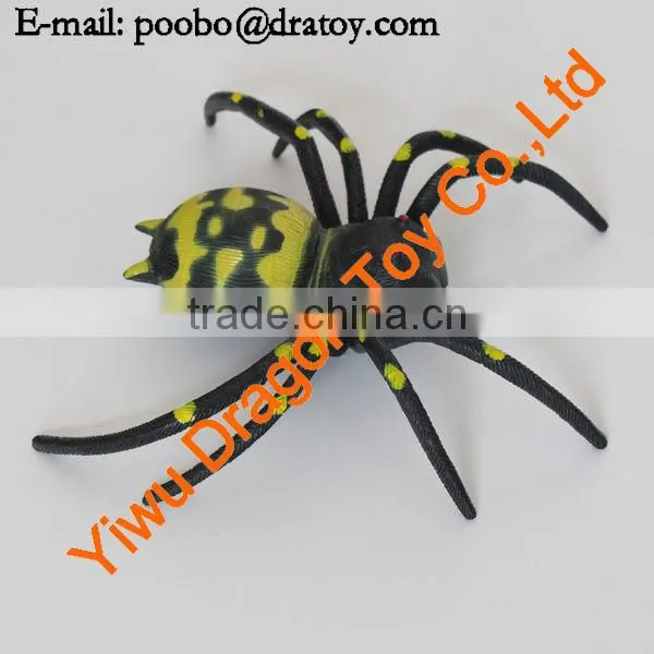 Plastic spider figurine for decoration