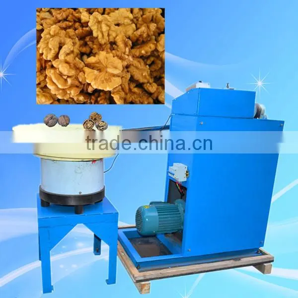 machine shell walnut /walnut shell crushing machine /walnut shell removing machine