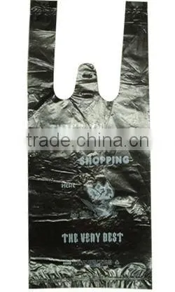 Hdpe t-shirt bags on roll