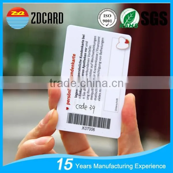 CR80 Loyalty Membership Supermarket VIP Cards