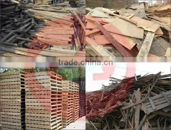 biomass wood chipper machine industrial waste pallet shredder chipper