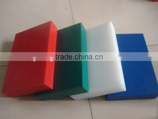 custom size hard plastic casting urethane board