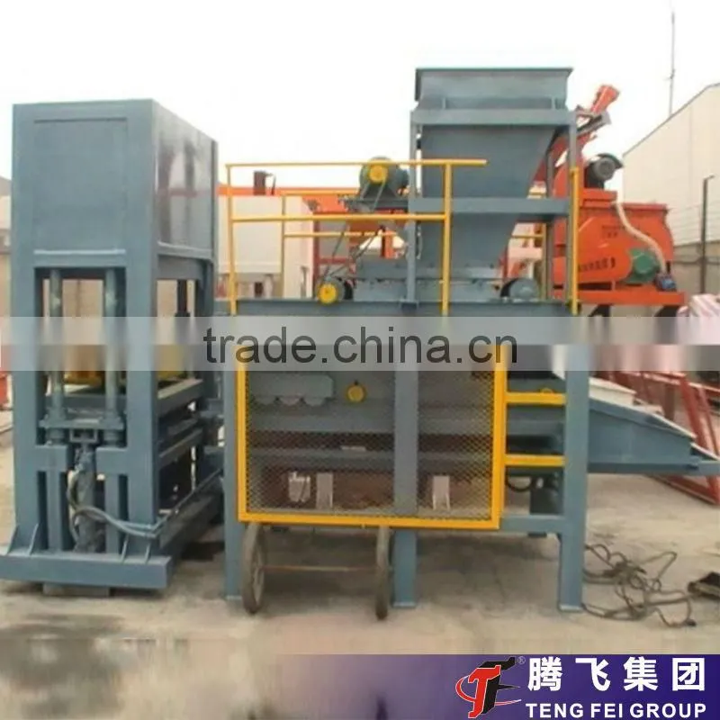 QT6-15B table and mould vibrate block making machine