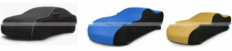 Well fitted highly stretched spandex dust proof indoor car covers