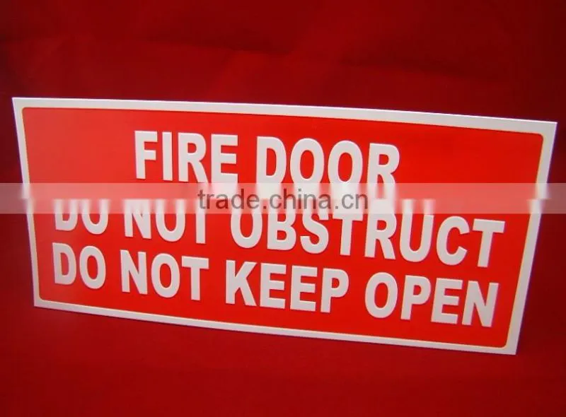 safety reflective warning signs