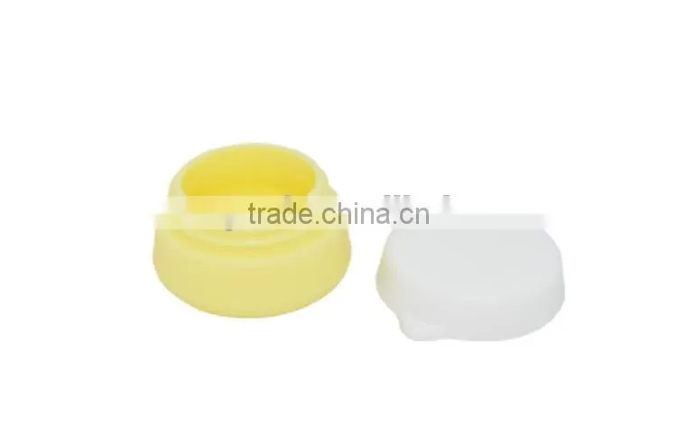 High quality and cute silicone jars travel container
