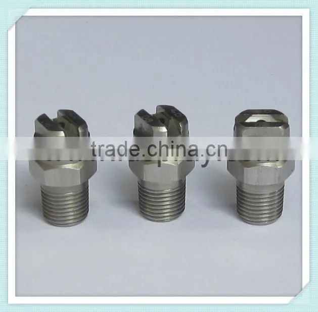 Low-pressure flat fan spray water nozzle