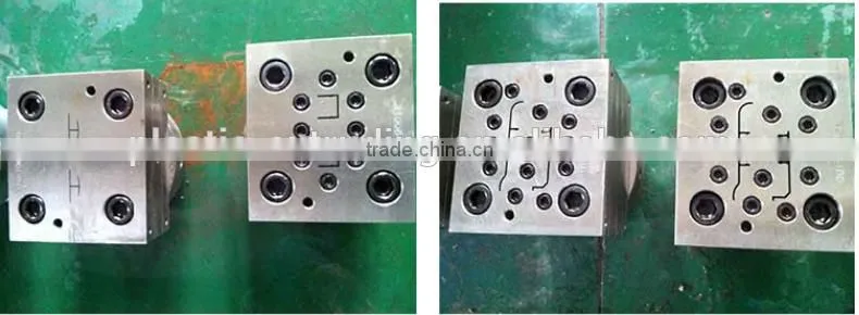 WPC pvc profile extrusion line/wpc pvc plastic door frame extrusion price